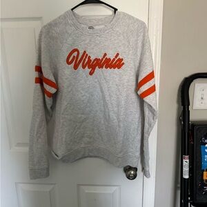 UVA Virginia Cavaliers Light Gray Pullover
